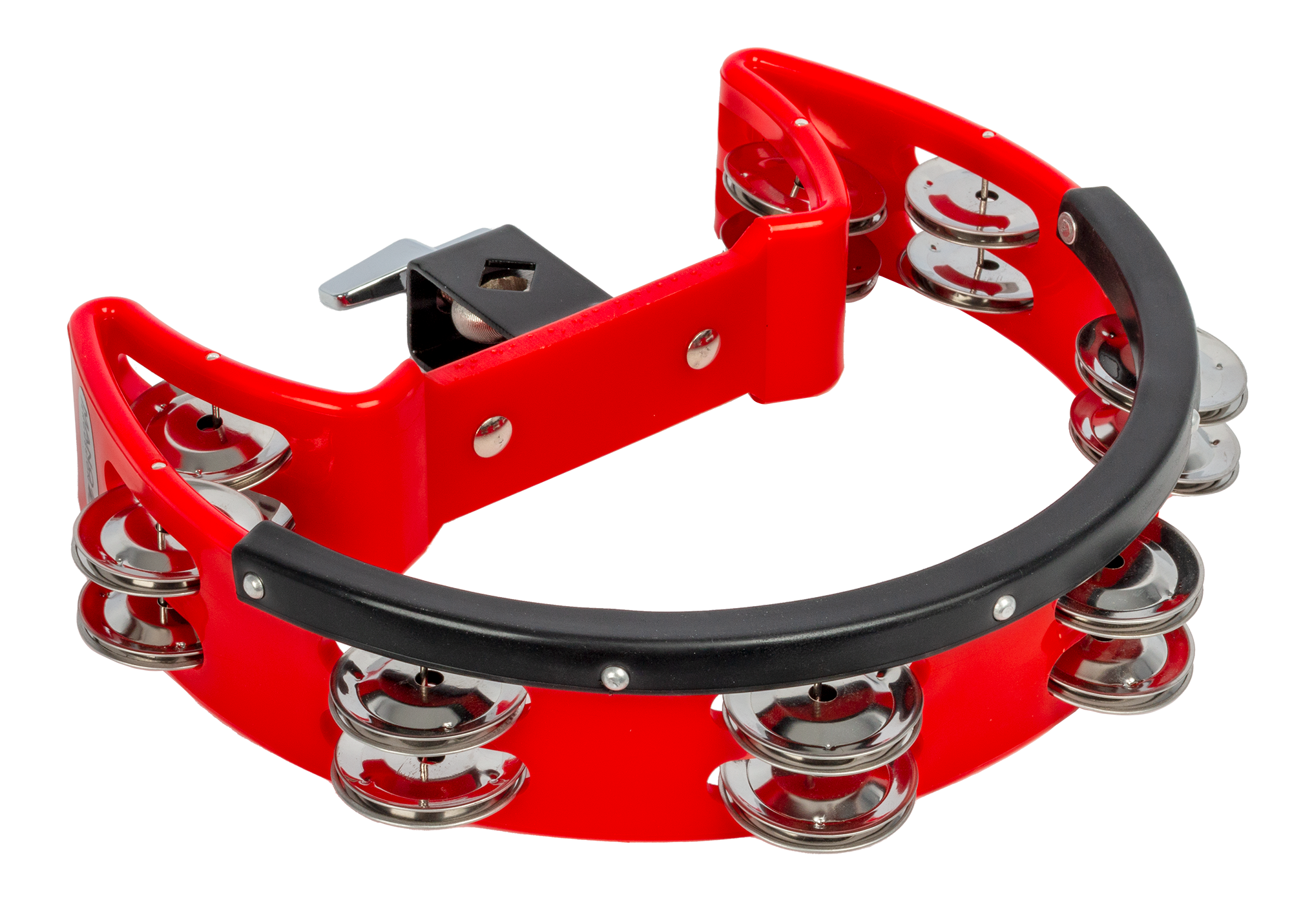 Mano Percussion | TMP34R | Drum Set Tambourine | Red Mano Percussion | TMP34R | Drum Set Tambourine | Red
